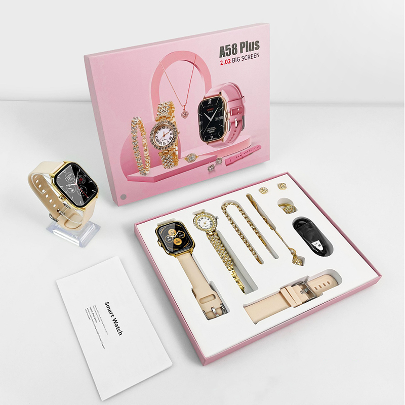 A58 Plus Smartwatch Bracelet Heart Rate Band Sports Smart Watch For Women
