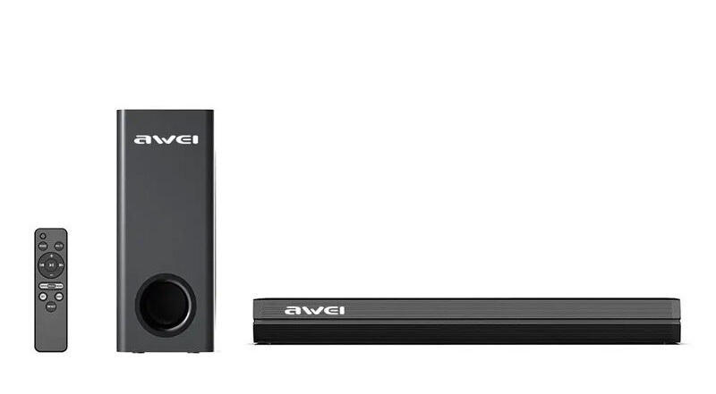 Awei KA25 100W Home Theater Stereo Soundbar with Subwoofer