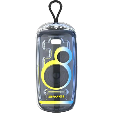 AWEI KA32 Waterproof Bluetooth Speaker Pairing Music Player Subwoofer with Colorful Light